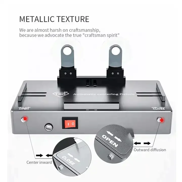 Screen Alignment Tool - TBK-205 Automatische Zuignapbevestiging Klem Positionering Uitlijning