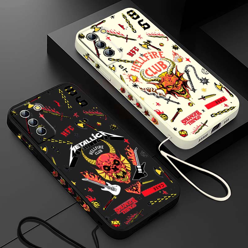 Samsung Galaxy S25 - Stranger Things Rode Hel Demon Telefoonhoesje
