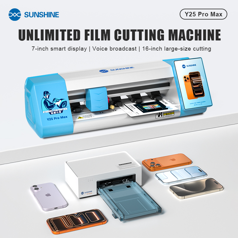 Screen Protector Cutter - SUNSHINE Y25 Pro Max 16-inch Grote