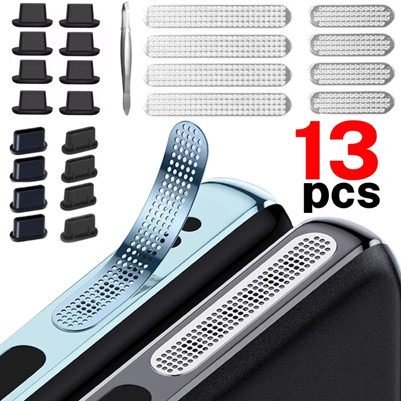 Dust Removal Sticker - 13 stks Mobiele Telefoon Stofdicht Netto