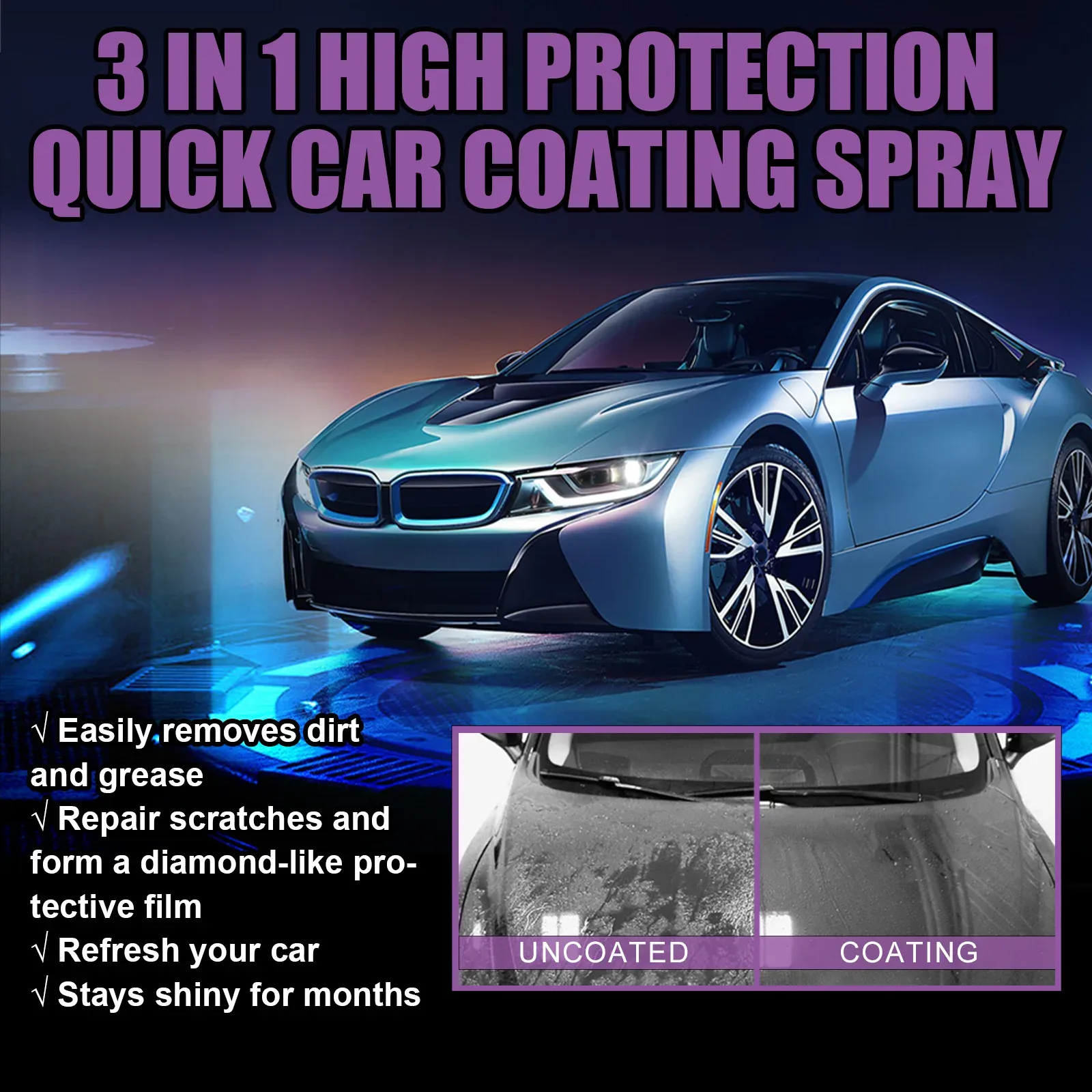 100ML 3 In 1 Auto Keramische N - Nano Liquid Coating recensie en prijs