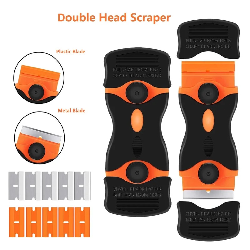 Plastic/metalen scheermesjes v - Dust Removal Sticker recensie en prijs