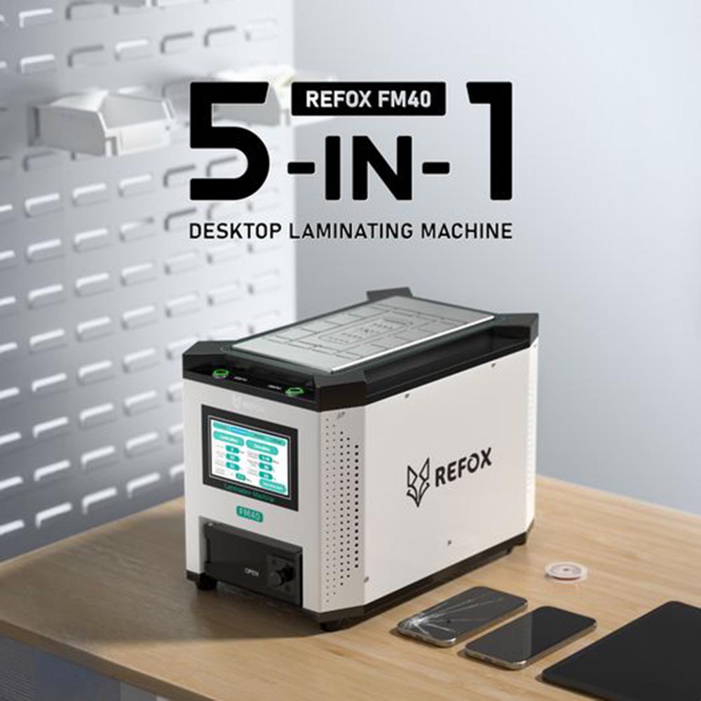 REFOX FM-40 5in1 lamineermachi - Screen Alignment Tool recensie en prijs