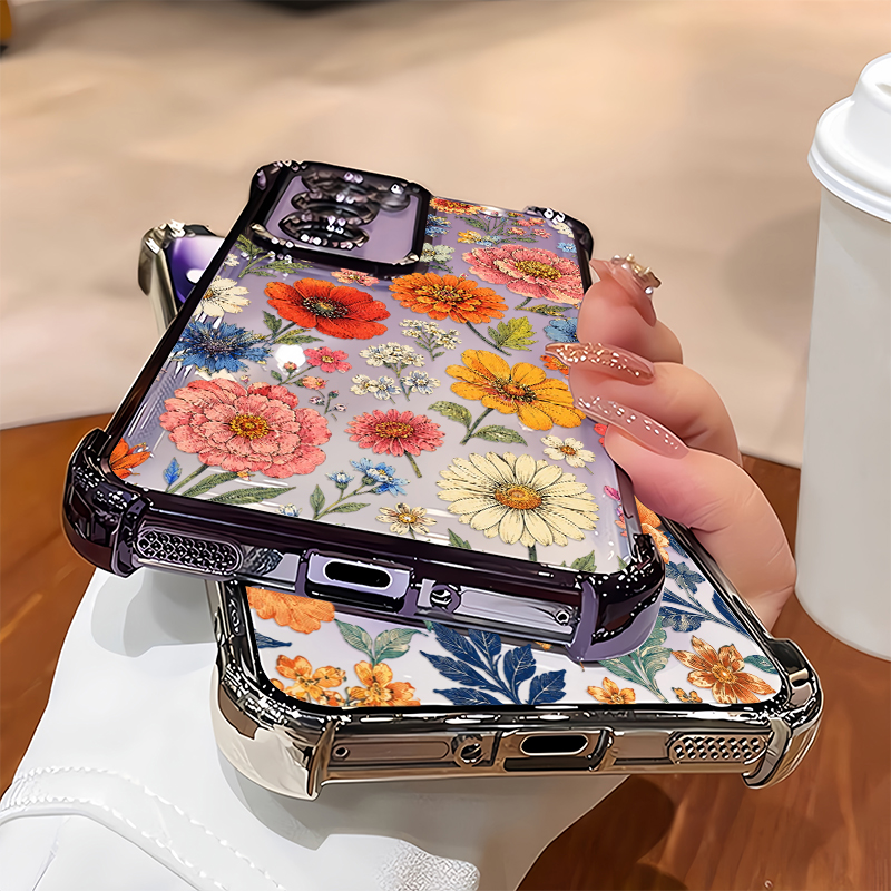 Bloemenpatroon Telefoonhoesje  - Oppo A78 recensie en prijs