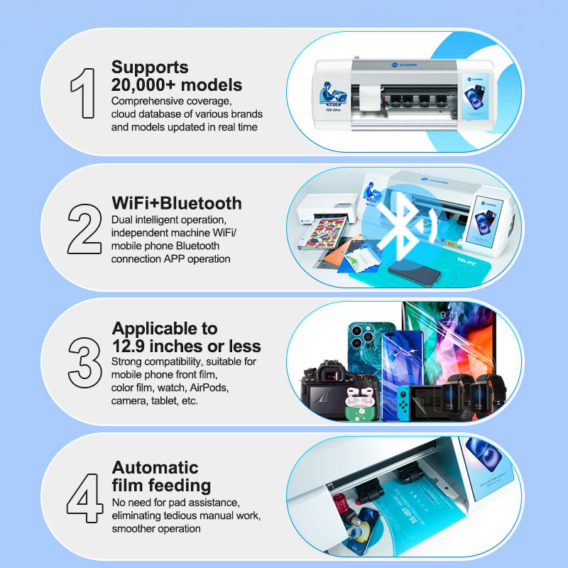 SUNSHINE Y25 Ultra Unlimited T - Screen Protector Cutter recensie en prijs
